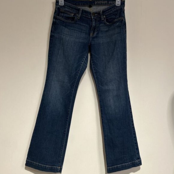 Women's Vintage Gap Long and Lean Fit Denim Jeans - Picture 9 of 11